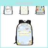 Sumikkogurashi Rucksack für Kinder aus strapazierfähigem Nylonmaterial mit geräumigem 20L Fassungsvermögen für den täglichen Gebrauch