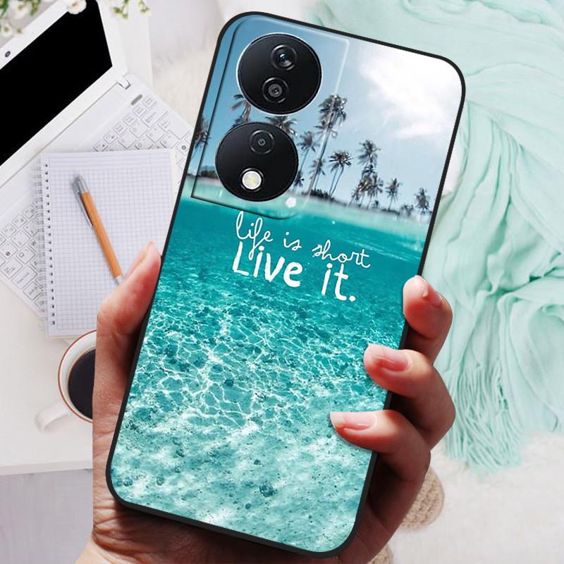 For Honor 90 Smart Case Soft TPU Silicone Phone Covers for Honor 90 Smart Case Honor90 Smart Bumper Shockproof Coque Cover