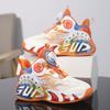 Boys' Sports Shoes Summer Mesh Breathable 2025 New Children's Shoes Medium and Older Boys Running Basketball Net Shoes