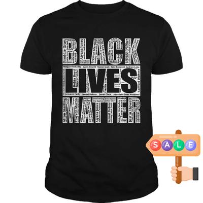 Black Lives Matter Protest TShirt 100 Cotton ONeck Short Sleeve Summer Casual Mens Tshirt Streetwear