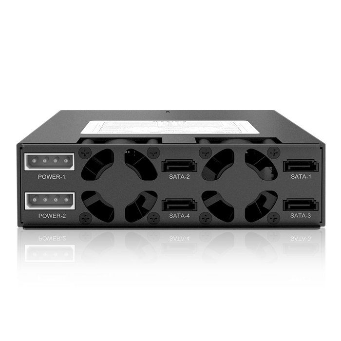 Rack Amovible MB994SK-1B ICY DOCK - 4 x 2.5" SATA/SAS HDD/SSD - Verrouillage - Refroidissement