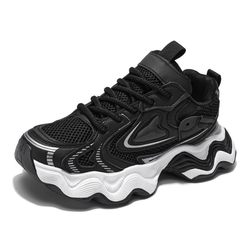 

Breathable Mesh Soft Sole Height Increasing Sports and Leisure Shoes for Men in Autumn Fashionable and Versatile Hiking Shoes 44 чёрный