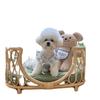 Cute Lace Bow Bunny Puppy Cat Leash Teddy Out Doggie Chest Strap Strap Leash