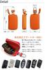 AWESOME ASK-016 Smart Key Case, Multi-Color Type, Black X Red