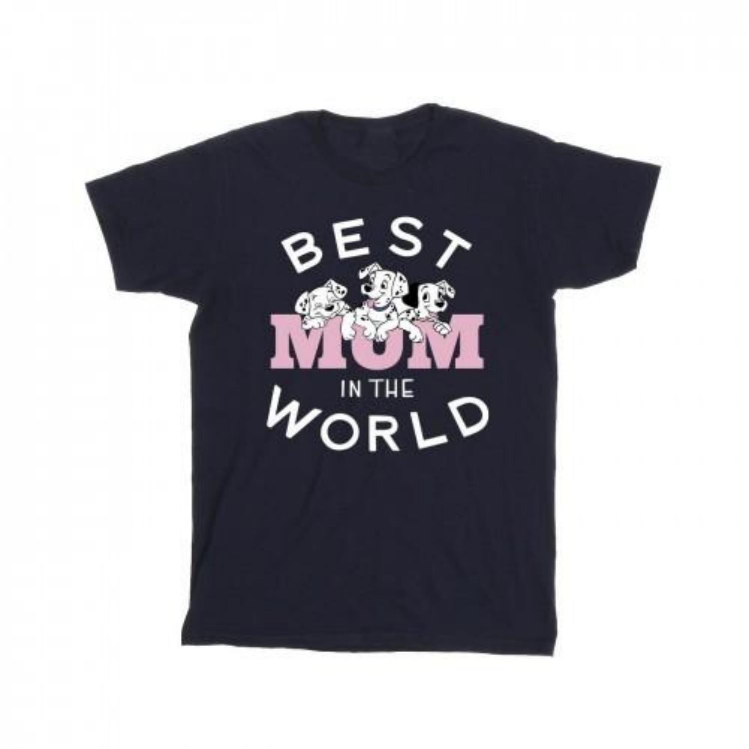 Disney Mens 101 Dalmatians Best Mum In The World T-Shirt XXXXL
