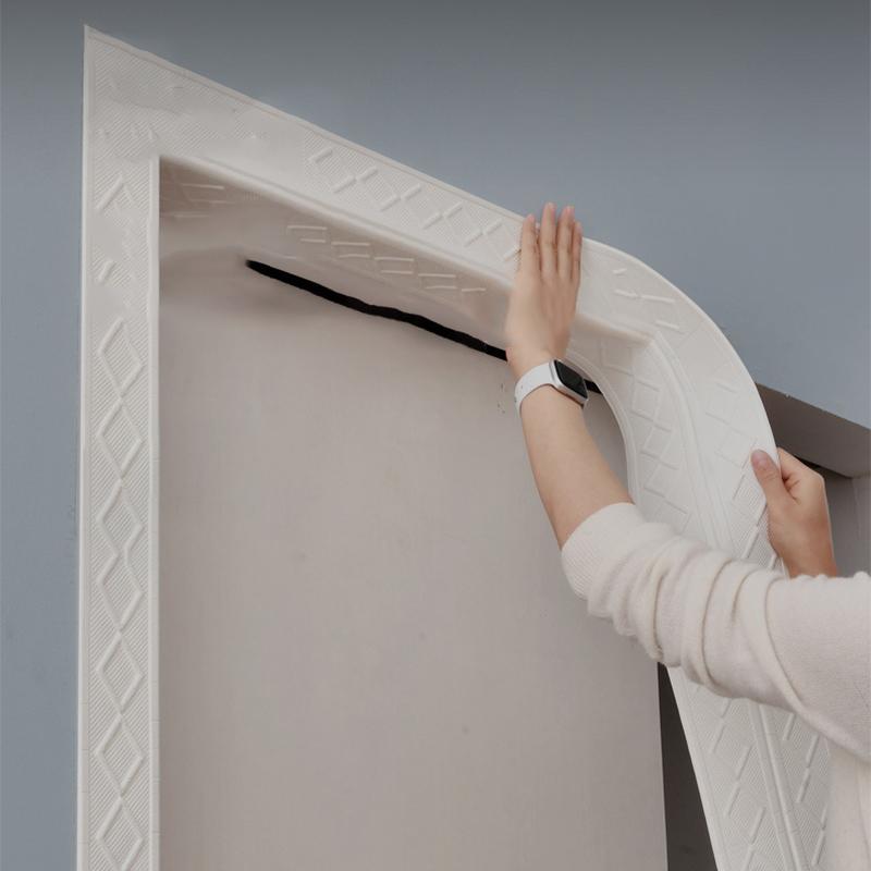 9.2M 3D Listwa Ścienna Cokół Samoprzylepny Wodoodporny Listwa Przypodłogowa Tapeta Naklejka Ścienna do Salonu Dekoracja Domu