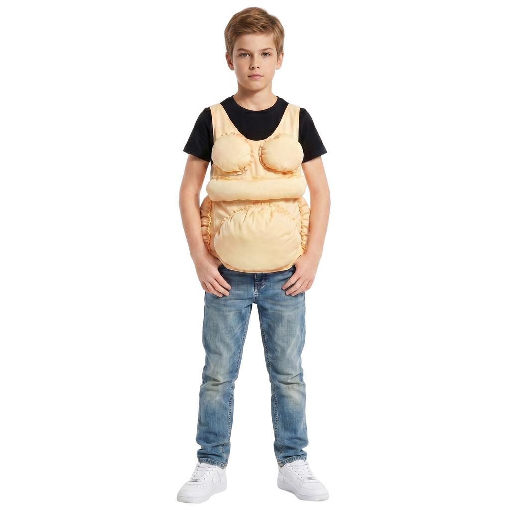 Childrens Halloween Fat Belly Cosplay Costume For Kids And Adults With Cartoon Design