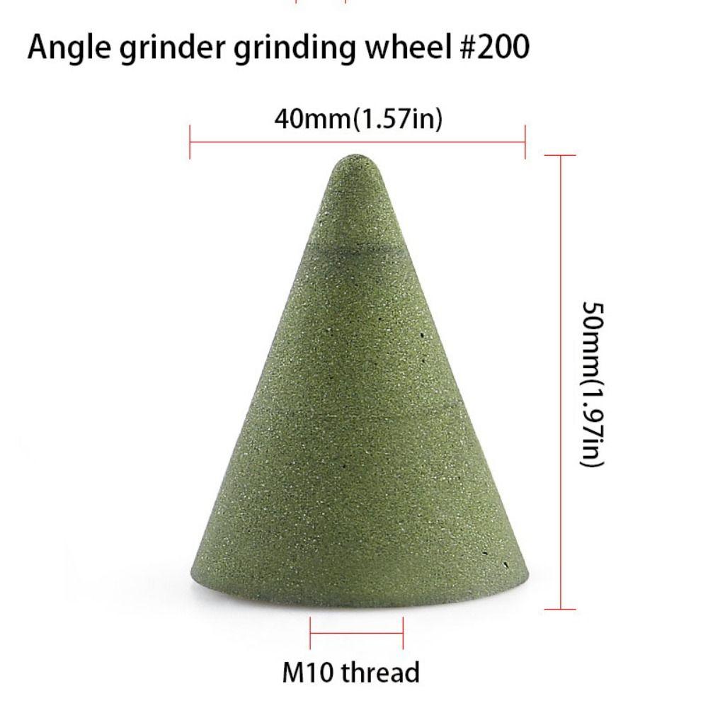 Cone Shape Cone Shape Polishing Wheel 50/100/200 Grits Tile Trimming Tool Internal Hole