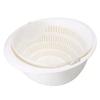 Kitchen Silicone Double-drainage Basket, Dish Cleaning Storage Basket, Filter for Bowls, Draining Dish, Vegetable Cleaning Strai
