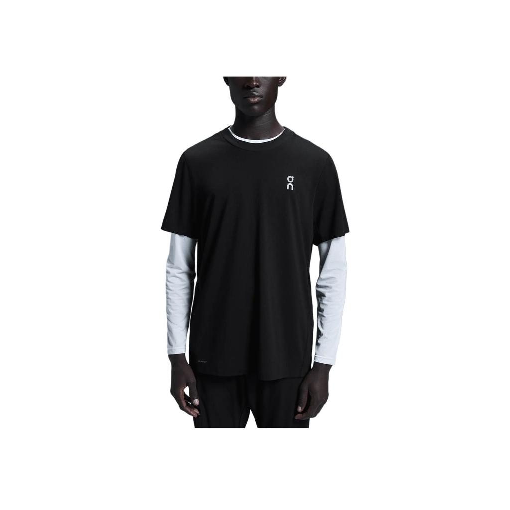 On Active-T Graphic Fashiable Versatile Sports Short Sleeve T-Shirt Men tops Black 1ME30520553