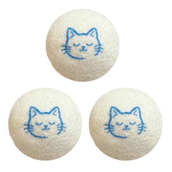 Cat Toy Balls Quiet Play Kitten Ball Toys Cat Kicker