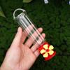 Bird Supplies Plastic Hummingbird Feeders Removable Transparent Hanging Bird Feeders Leak-proof Long-lasting Yard