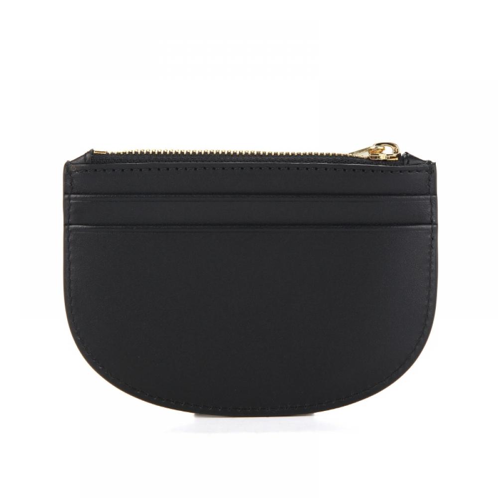 Apec Pxawv Demi Lune Half Moon Zip Card Wallet F63439