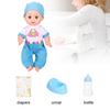 Babypuppe Spielzeug Hochsimulation Kinder Pädagogisches Rollenspiel Puppenspielzeug mit Ton