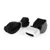 Professional Coach Whistle ABS with Toothguard and Lanyard Whistle Set for Football Cheer Ing School Black