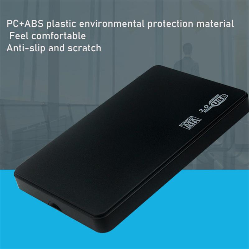 USB 3.0 To 2.5 Inch Hard Drive Case SATA HDD SSD Enclosure 5Gbps External Hard Drive Disk Box for PC Laptop Smartphone PC Laptop
