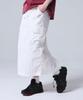 TRAVEL Nylon Folding Pocket Skirt Off-White