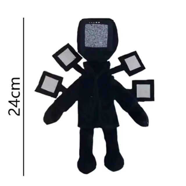 Toilet Titans Drill Man Upgrade TV Man Woman Cameraman  Clock Speaker Man Plush Stuffed Doll Soft Toy