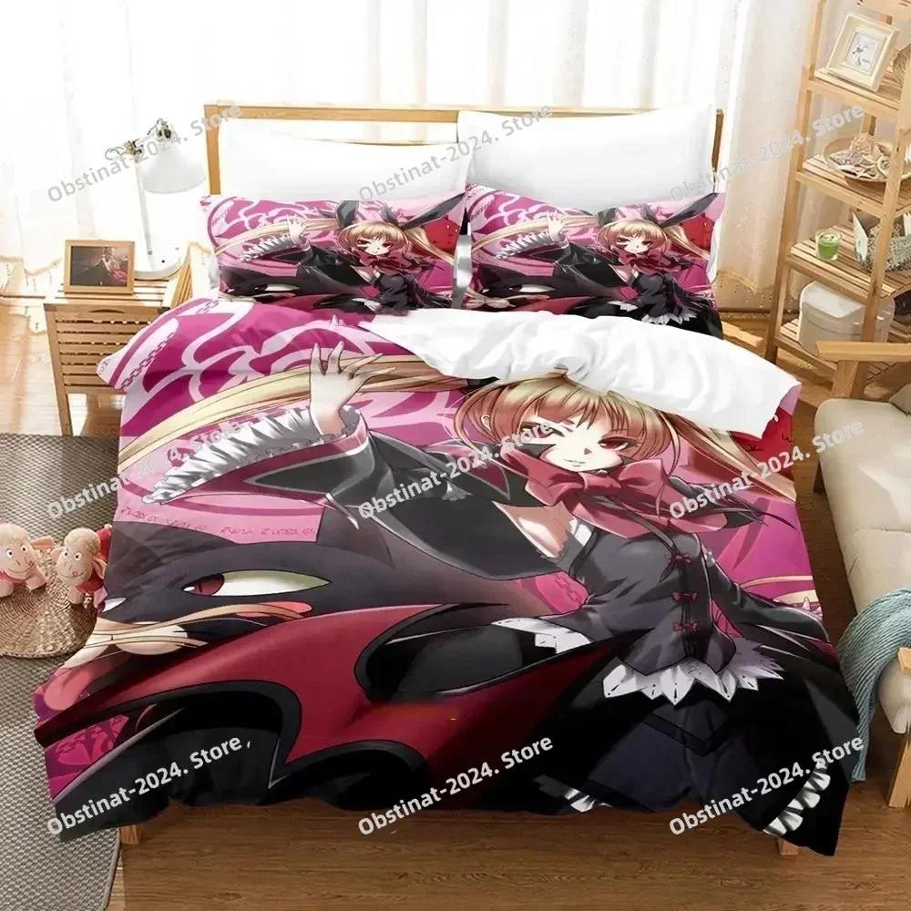 Anime Lord of Vermillion Bedding Set Printed single Comforter Quilt Cover Duvet Cover Pillow Case 3 Pieces Sets Kids Adult Size