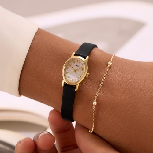 TIMEX Main Street Unisex Watch TW2W82600 Quartz Movement, Water Resistant, Mineral Glass, White Dial, Stainless Steel