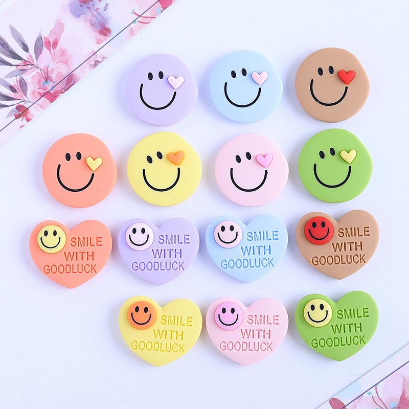 Süße lächelnde Gesichter Kühlschrankmagnete Kindergeschenke Heimdekoration Kawaii Message Board Magnetische Aufkleber Weihnachtsgeschenke für Kinder