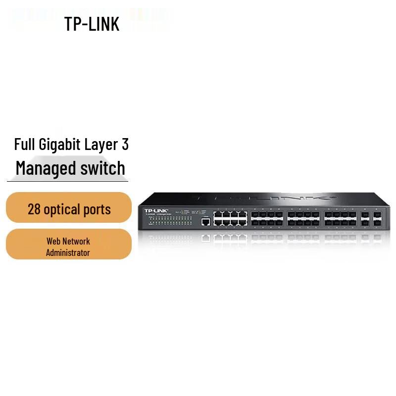 Tp-Link TL-SG5828F Full Gigabit Web-Managed Layer 3 Switch