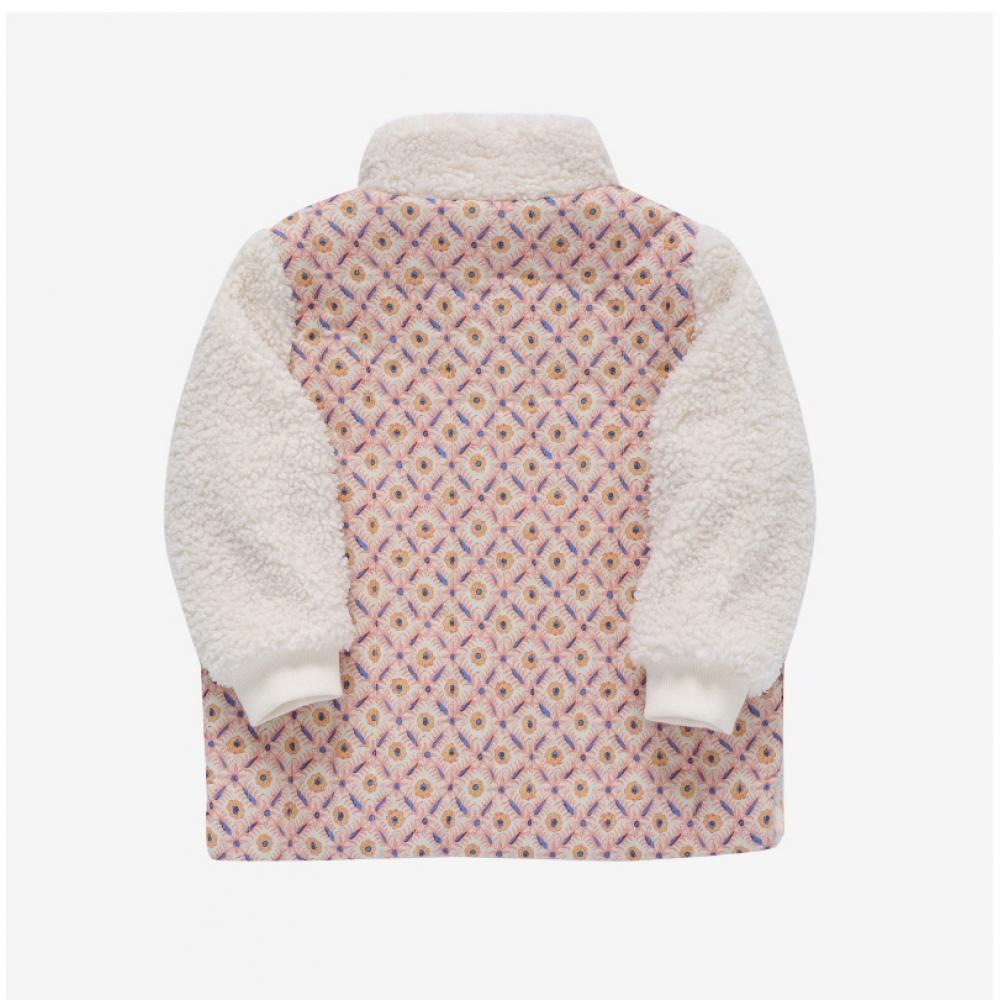 Louis Misha Grm W23 J0197  Rosa  Rosa Patchwork Kids Jacket