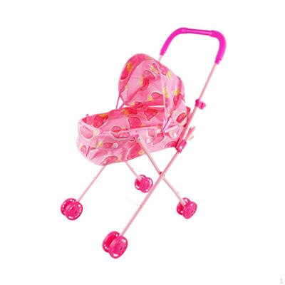 Doll Mini Pram Interactive Toy Accessories Learning Activities Pushchair Push Cart for