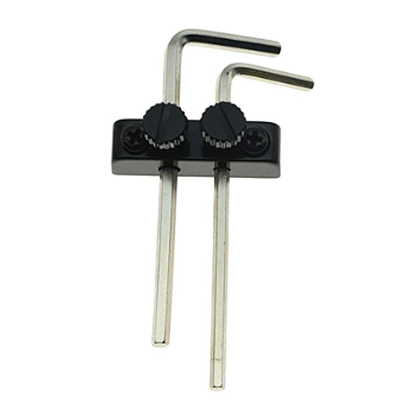 

Держатель ключа-шестигранника для гитары и баса Запасной держатель ключа для головки грифа Шестигранный ключ, устанавливаемый на головку грифа гитары чёрный