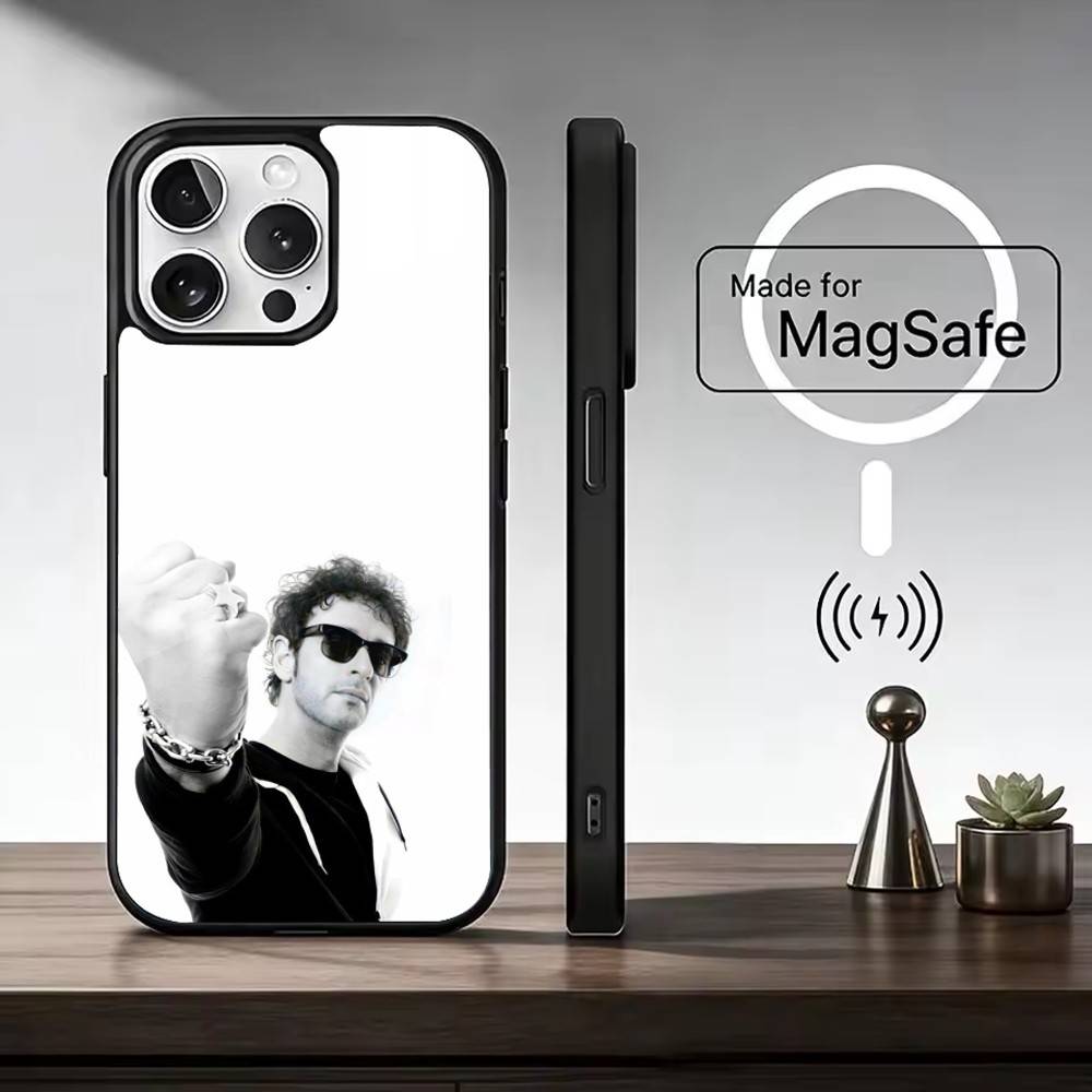 Gustavo Cerati Soda Stereo Phone Case For iPhone17,16,15,14,13,12,11 Plus,Pro Max Magnetic For Magsafe Wireless Charging iPhone16