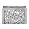 Tabletop Napkin Holder Stainless Steel Hollowed Metal Paper Napkin Holder Tissue Dispenser for Kitchen Countertop Bar