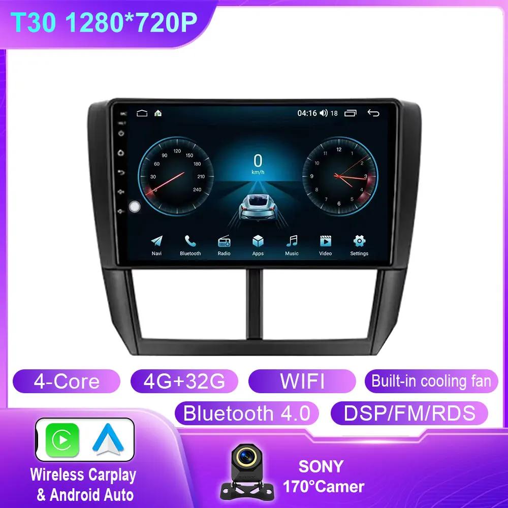 

Android 14 Carplay Auto для Subaru Impreza GH GE 2007 2008 2009 2010 2011 Автомобильный радиоприемник, мультимедийный плеер, стереосистема, головное устройство 4G WiFi