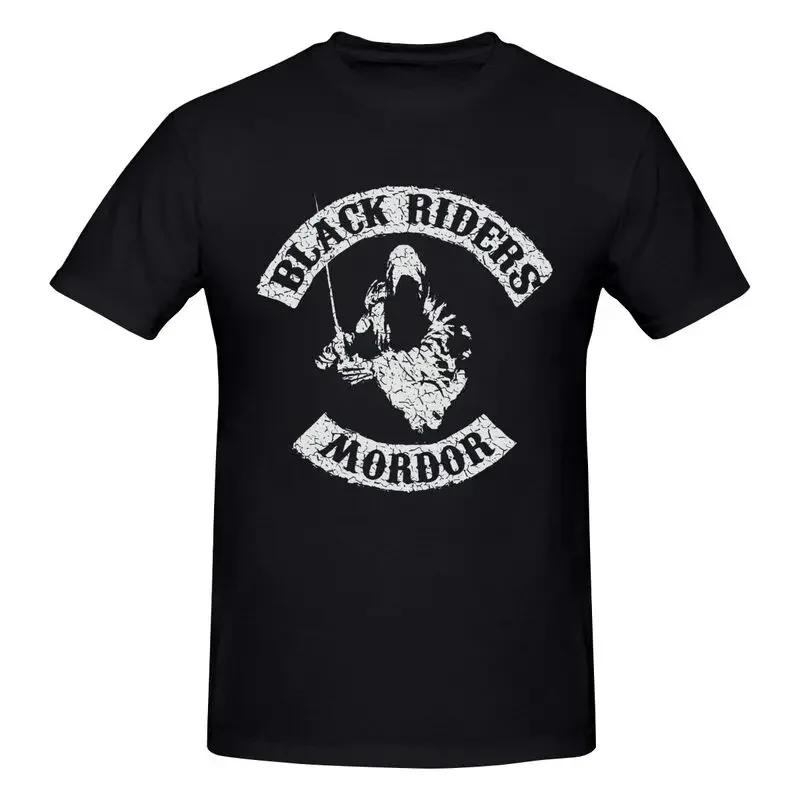 Black Riders Mc Loorrd Of Nazgul Biker Fun The Patch Rings Mordor Sauron Shirt T-shirt Tee Unisex Hip Hop