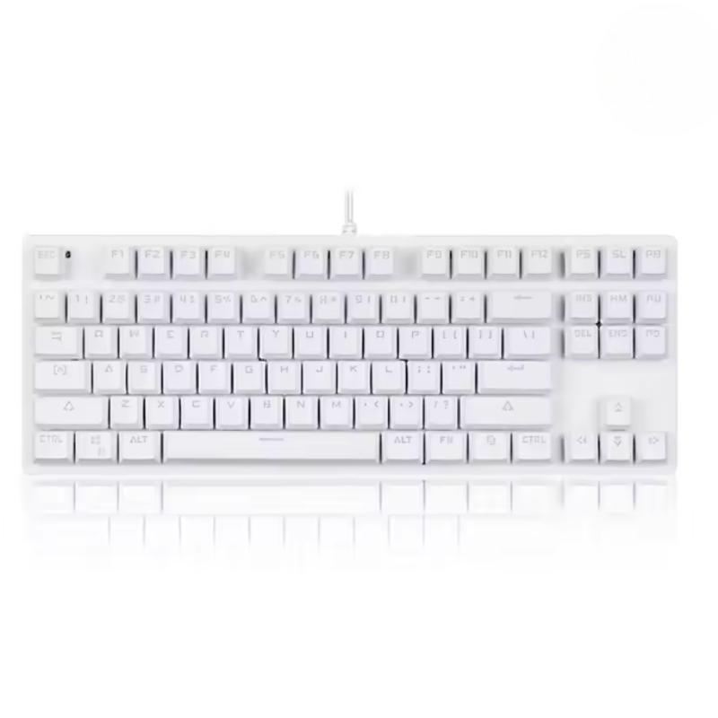 87 Key Mechanical Keyboard Blue Axis Wired Office Gaming Computer Mechanical Keyboard E-sports Keyboard