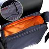 Xross Cross Single Saddlebag Side Bag Black with Bottle Holder and Rain Expanded Capacity XC-012W Cover,