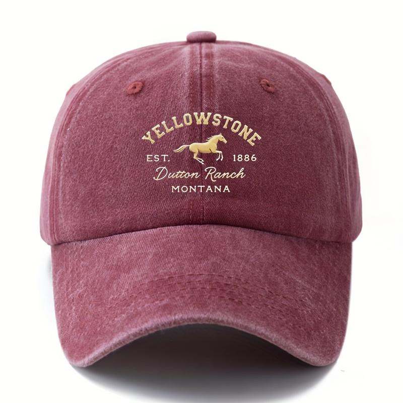 Woven FabricMakefge Vintage Baseball Cap  Lightweight Outdoor Hat with Curved Brim Classic Retro Washed Look for Men  Women
