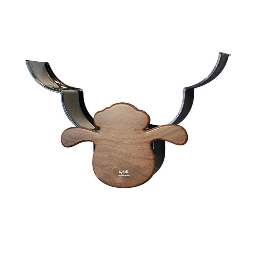 

Пластиковый держатель для туалетной бумаги в виде овечки Вмещает 12 рулонов Держатель для рулона полотенец Органайзер для ванной комнаты коричневый