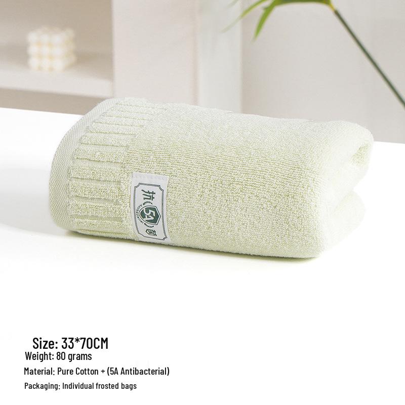 Antibakterielle reine Baumwolle einzeln verpackte Handtücher - Saugfähige Gesichts- & Badetücher für Erwachsene, Männer & Frauen