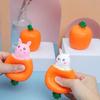 Carrot Rabbit Squeeze Toys Basket Stuffers Fidget Decompression Sensory Toy  Gift