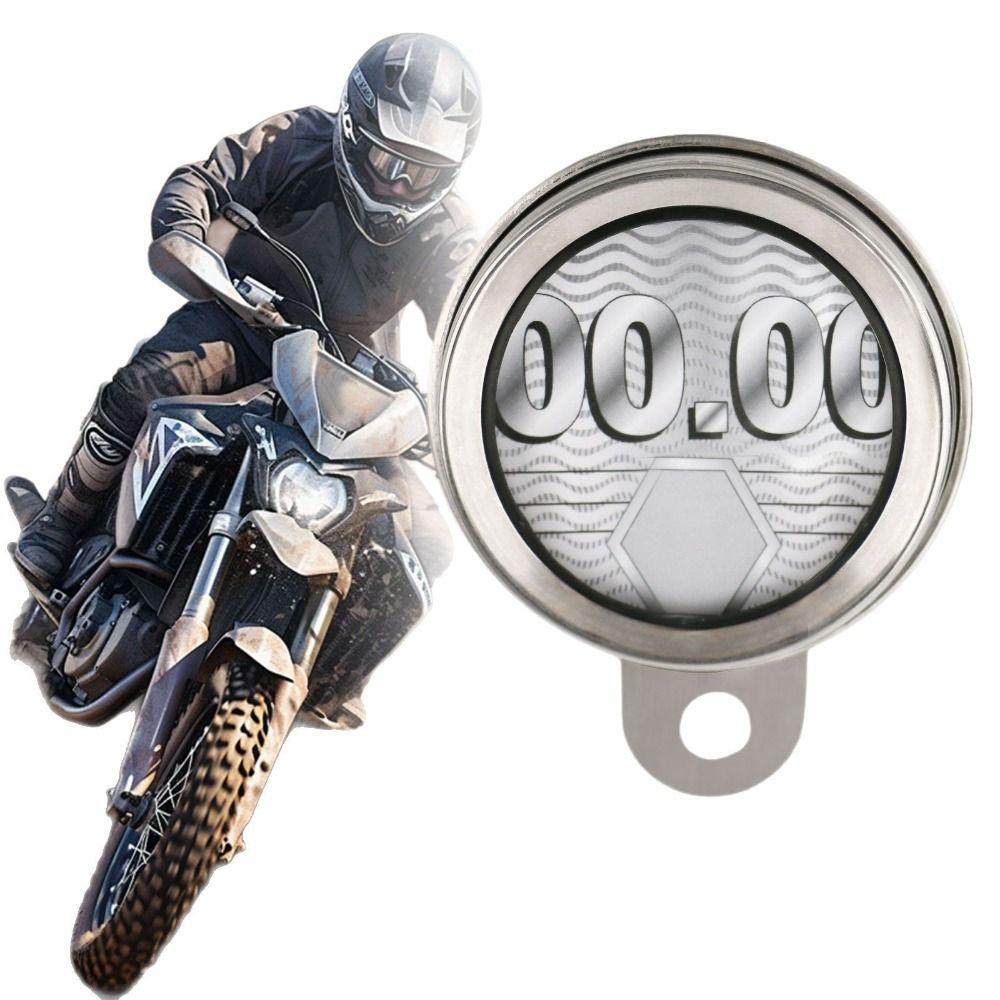 Stainless Steel Cycling Card Hanger Waterproof Seal Tax Disc Plate Holder Scooter Use