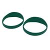 2PCS Patella Knee Support Strap Silicone Patella Tendon Stabilizer Band Elastic Brace with Portable Bag for Basketball Running Green