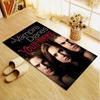 Custom Name Vampire Diaries Carpet Rug for Living Room Bedroom Home Sofa Decoration,Kids play Non-slip Floor Mat