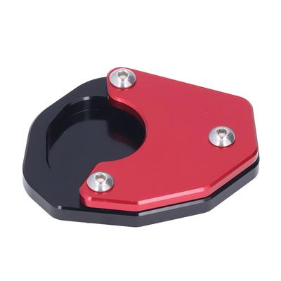 Motorcycle Kickstand Pad Parking Stand Plate Extension CNC Aluminium Alloy Replacement for Trident 660 2021‑2022