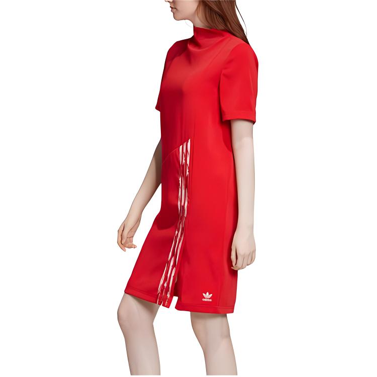Adidas Originals Short Sleeved Dress Women's Red FN2783
