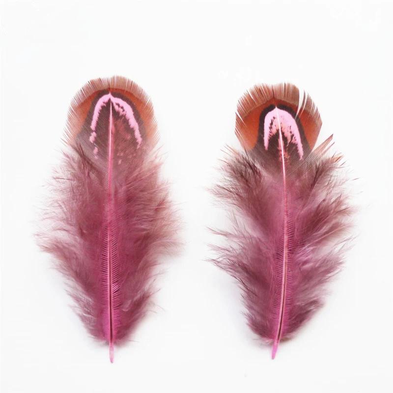 Ringneck Pheasant Feathers For Jewelry Making Crafts 4-8Cm/2-3" Feather Decor Wedding Carnaval Decoration Handicraft Accessories