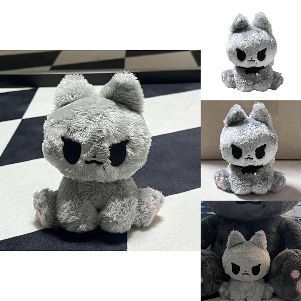Super Cute Karina Aespa Jjimyang Kitty Plush Doll Comfortable And Soft Plush Material