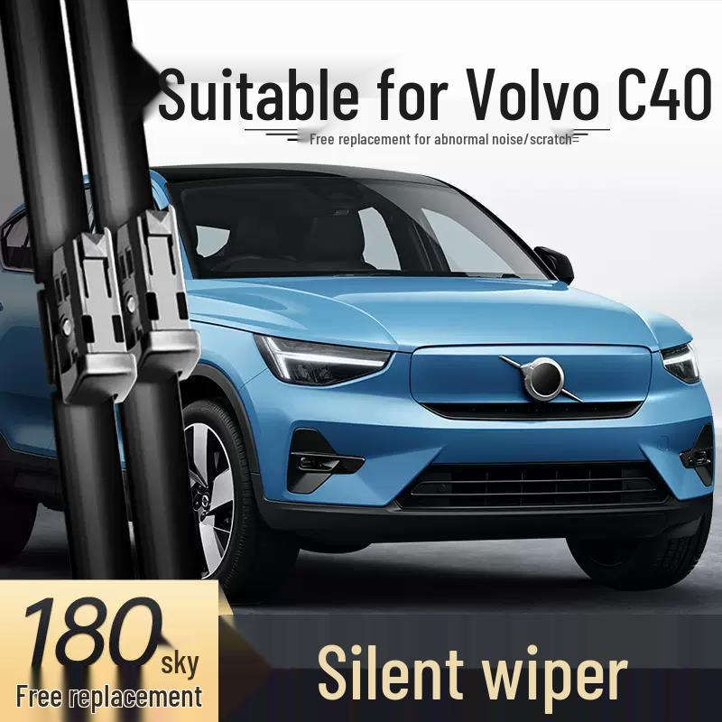 

Volvo C40 Frameless Silent Wiper Blade Rubber Strip Accessory 22 Model 2