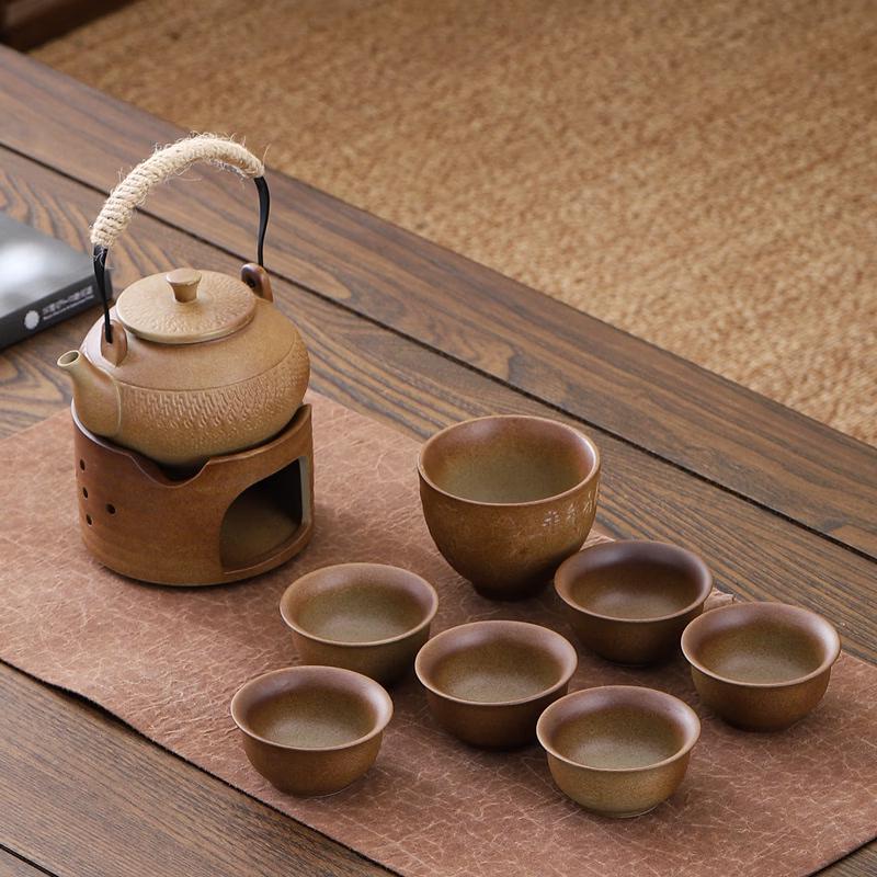 Fireside Ceramic Tea Brewing Set