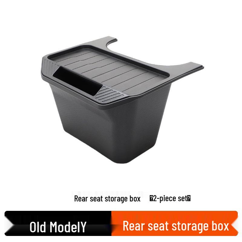 21-24 Tesla Model Y Rear Seat Storage Organizer & Trash Can