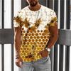 Funny Bee Series Print T Shirts Men's Women Casual O-Neck Short Sleeve T-shirt Oversized Streetwear Tees Tops Kids Clothing